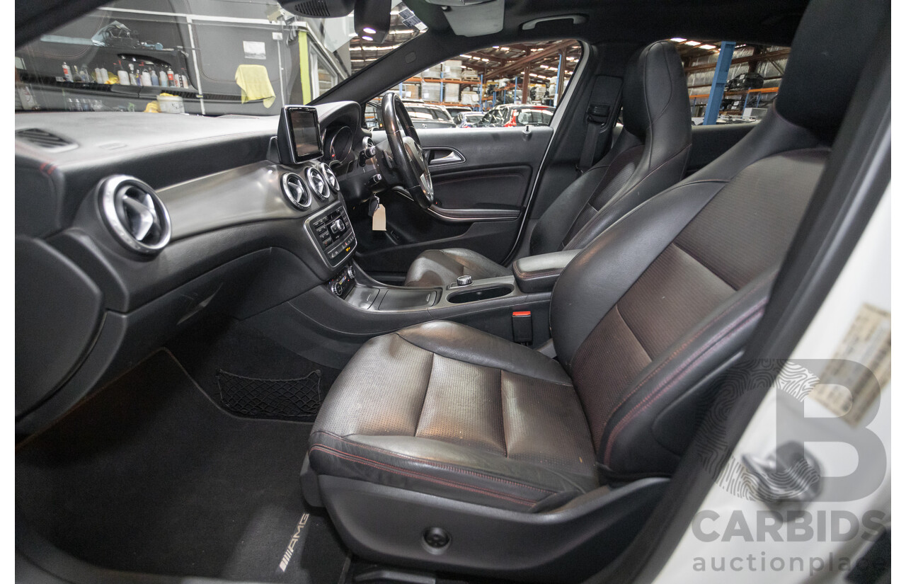07/2014 Mercedes Benz GLA250 4matic AMG Pack (AWD) X156 4D Wagon Calcite White Turbo 2.0L