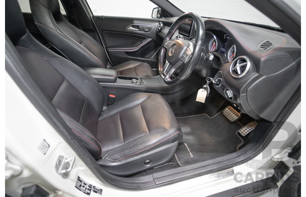 07/2014 Mercedes Benz GLA250 4matic AMG Pack (AWD) X156 4D Wagon Calcite White Turbo 2.0L