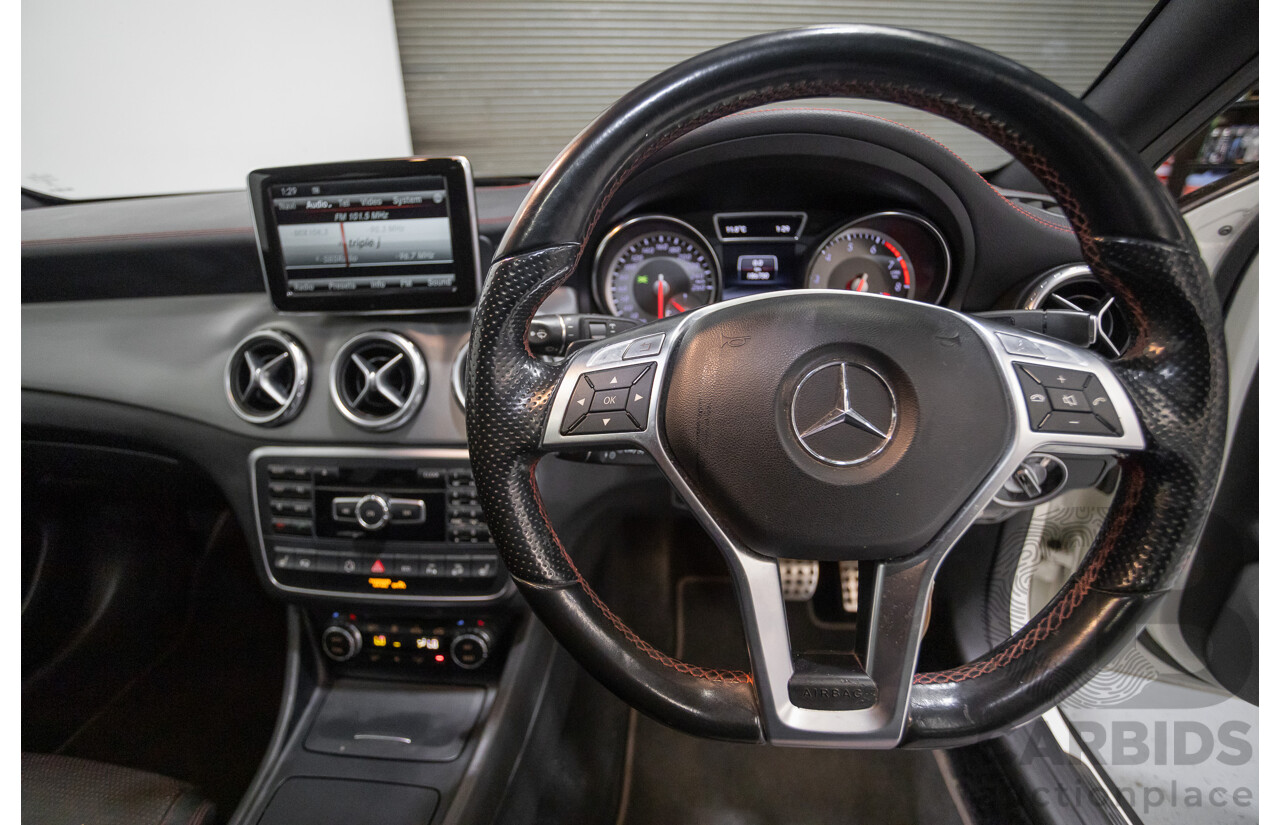 07/2014 Mercedes Benz GLA250 4matic AMG Pack (AWD) X156 4D Wagon Calcite White Turbo 2.0L