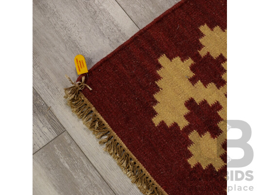 Hand Knotted Anatolian Kilim Rug