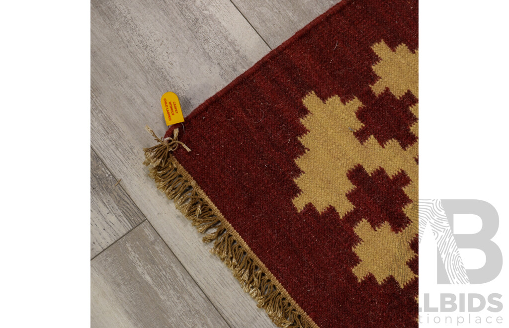 Hand Knotted Anatolian Kilim Rug