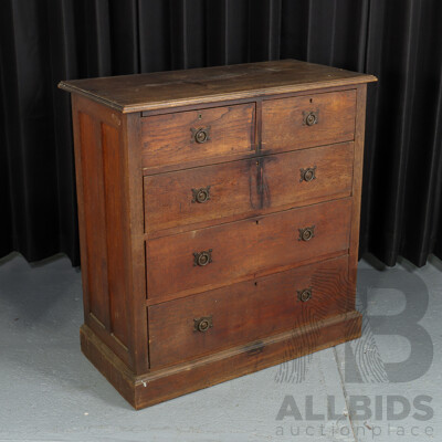 Arts and Crafts Oak Chest
