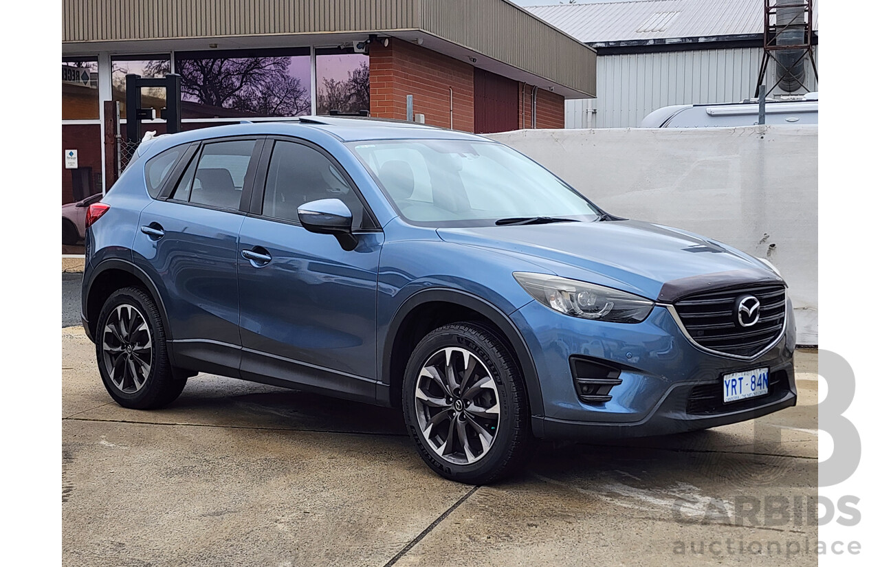 02/2016 Mazda Cx-5 GT (4x4) MY15 4d Wagon Blue 2.2L