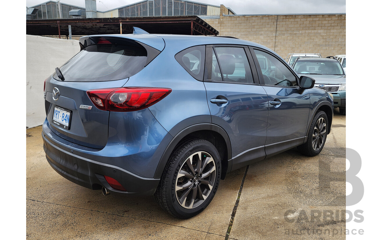 02/2016 Mazda Cx-5 GT (4x4) MY15 4d Wagon Blue 2.2L