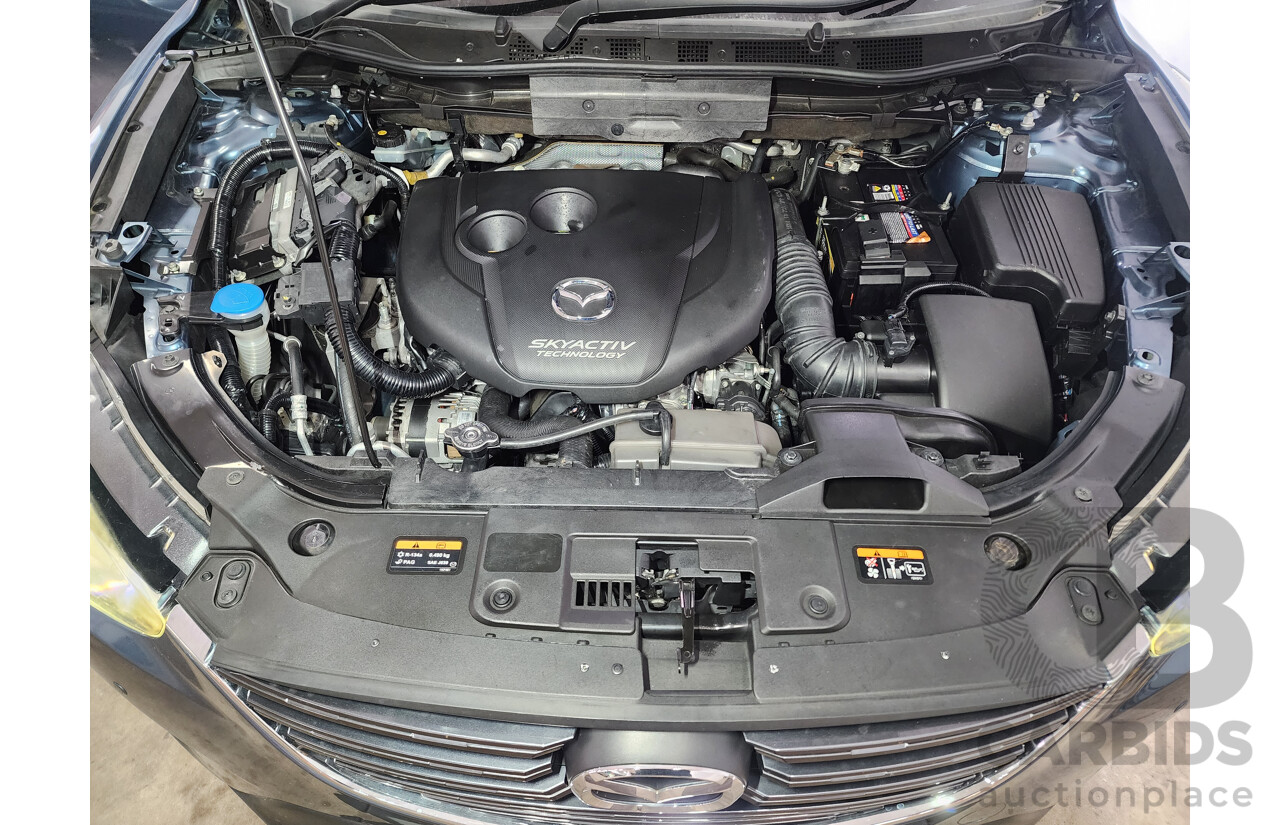 02/2016 Mazda Cx-5 GT (4x4) MY15 4d Wagon Blue 2.2L