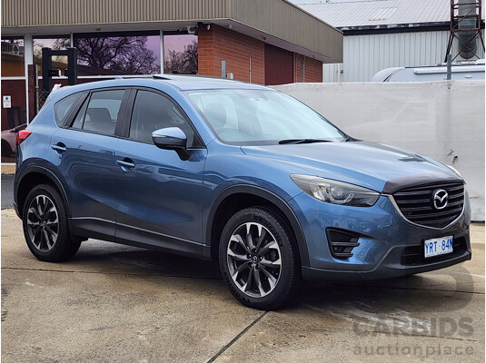 02/2016 Mazda Cx-5 GT (4x4) MY15 4d Wagon Blue 2.2L