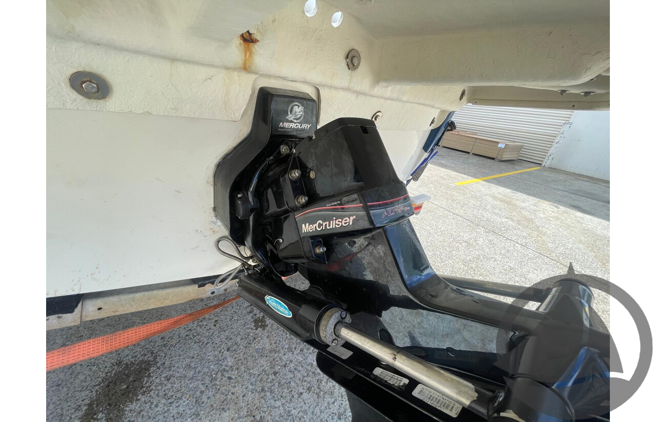 NO RESERVE - 2007 Searay 185 Sport, 4.3 Mercruiser, 411hrs
