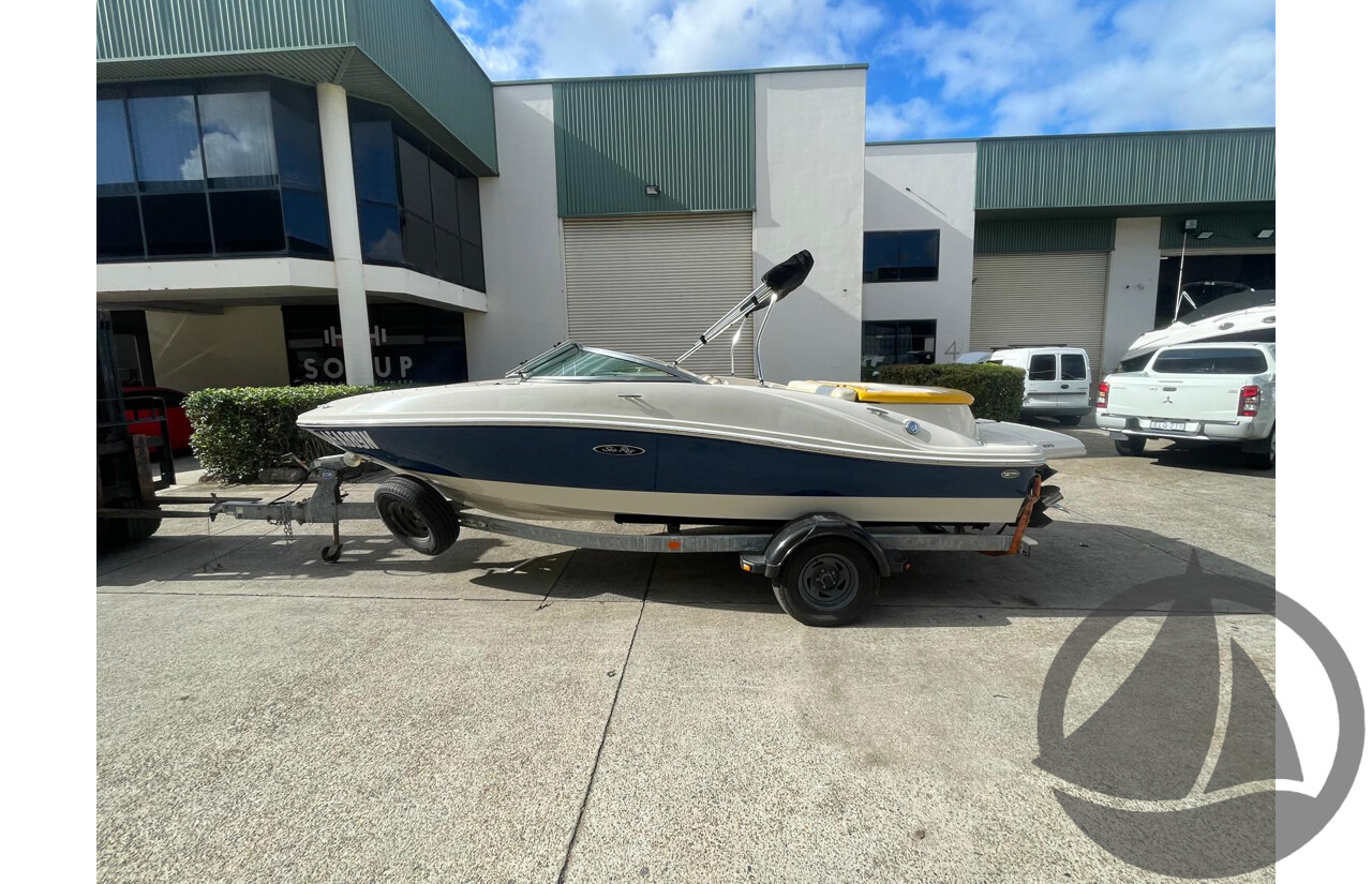 NO RESERVE - 2007 Searay 185 Sport, 4.3 Mercruiser, 411hrs