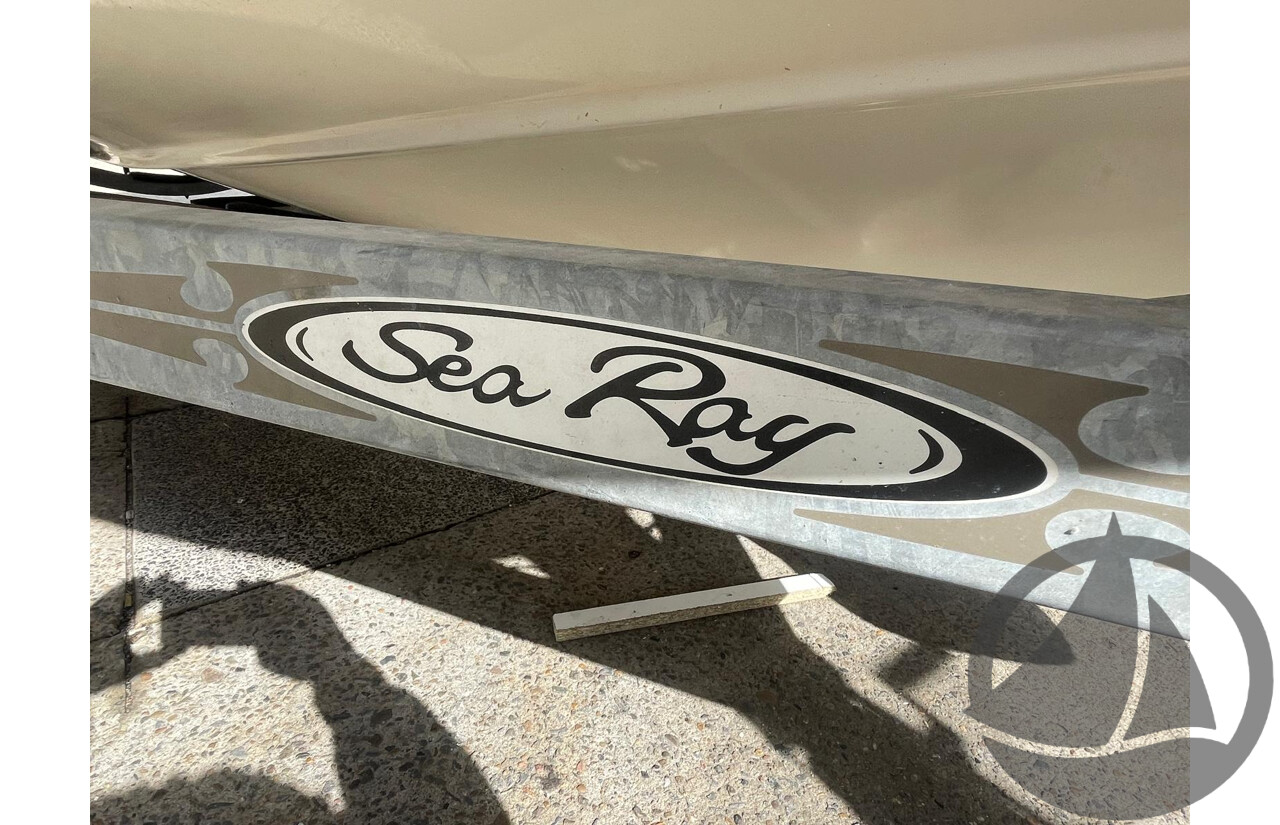 NO RESERVE - 2007 Searay 185 Sport, 4.3 Mercruiser, 411hrs