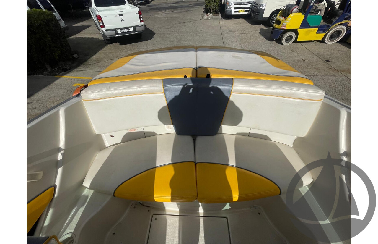 NO RESERVE - 2007 Searay 185 Sport, 4.3 Mercruiser, 411hrs