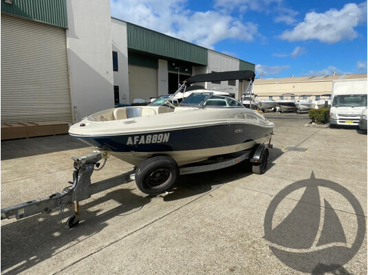NO RESERVE - 2007 Searay 185 Sport, 4.3 Mercruiser, 411hrs