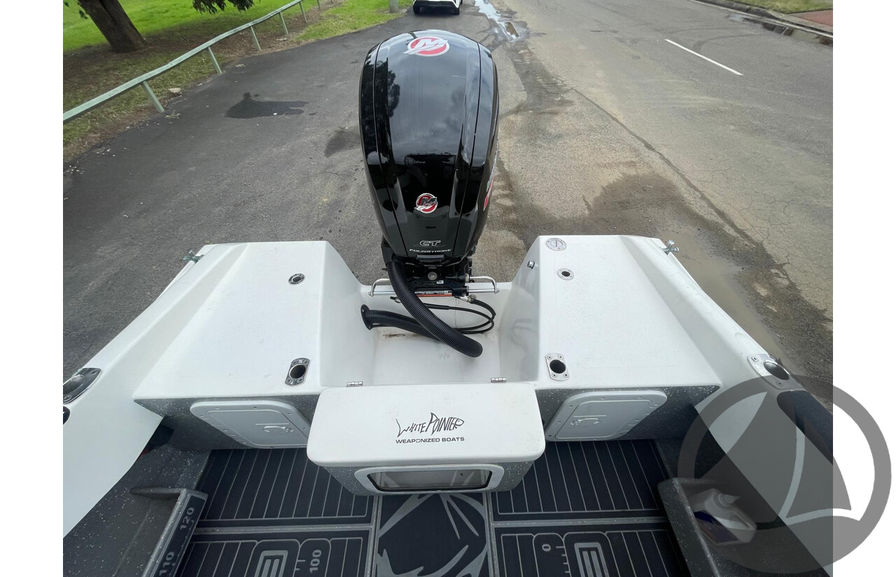NO RESERVE - Haines Hunter 17L, 2021 Mercury Pro 115HP, 365Hrs