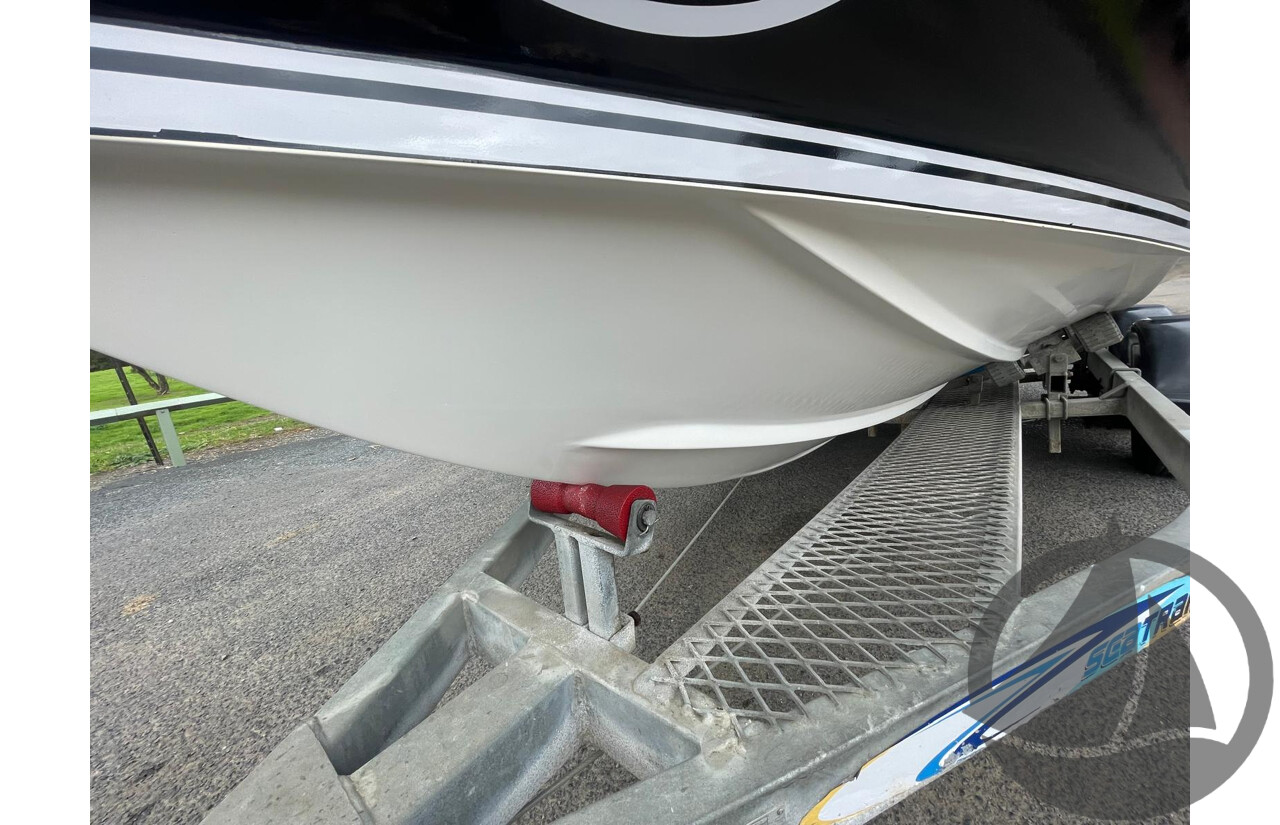 NO RESERVE - Haines Hunter 17L, 2021 Mercury Pro 115HP, 365Hrs