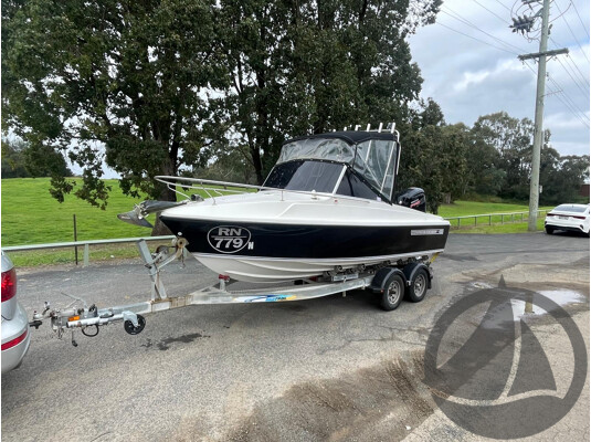 NO RESERVE - Haines Hunter 17L, 2021 Mercury Pro 115HP, 365Hrs