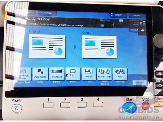 Konica Minolta bizhub C458 Colour Laser Multifunction Printer
