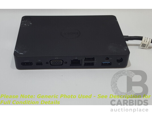 Dell (WD15) USB-C Docking Station w/ Power Supply