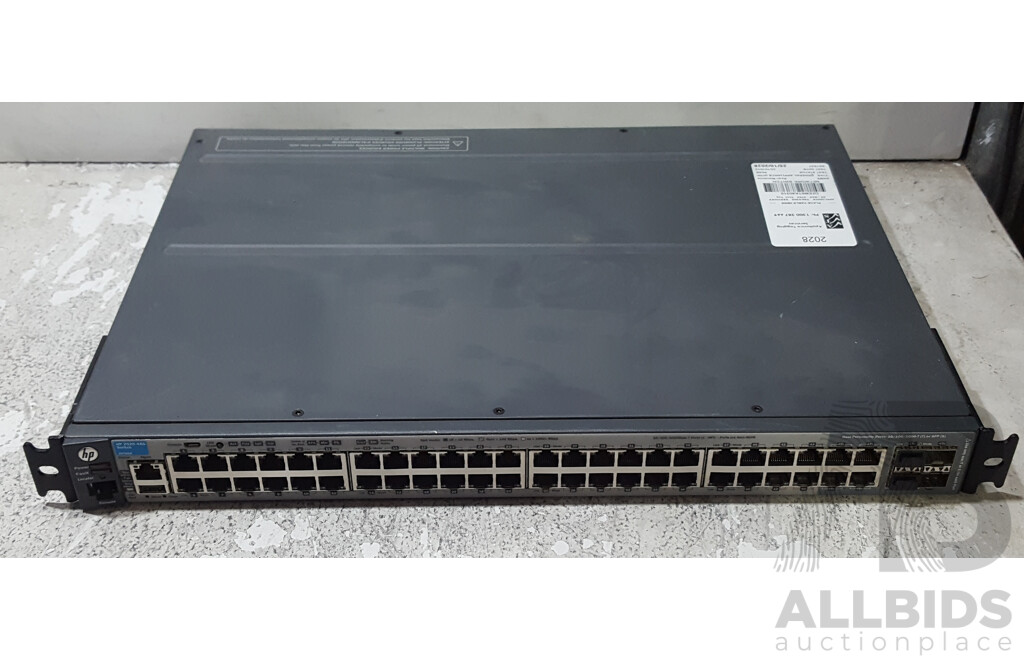 HP (J9728A) 2920-48G 48-Port Managed Gigabit Switch