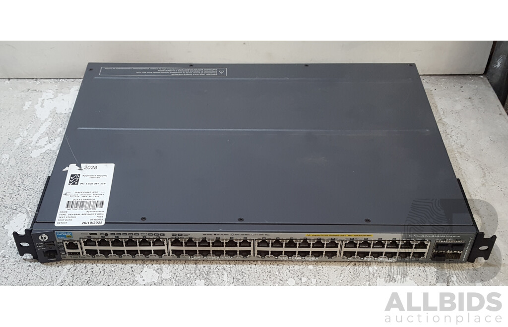 HP (J9729A) 2920-48G PoE+ 48-Port Gigabit Ethernet Switch