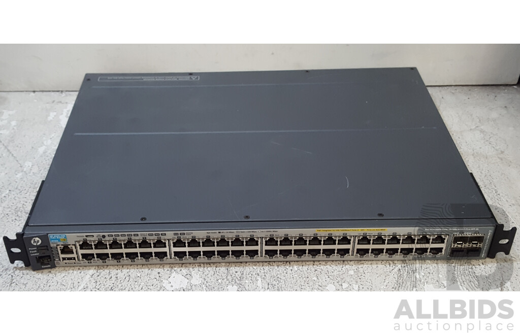 HP (J9729A) 2920-48G PoE+ 48-Port Gigabit Ethernet Switch