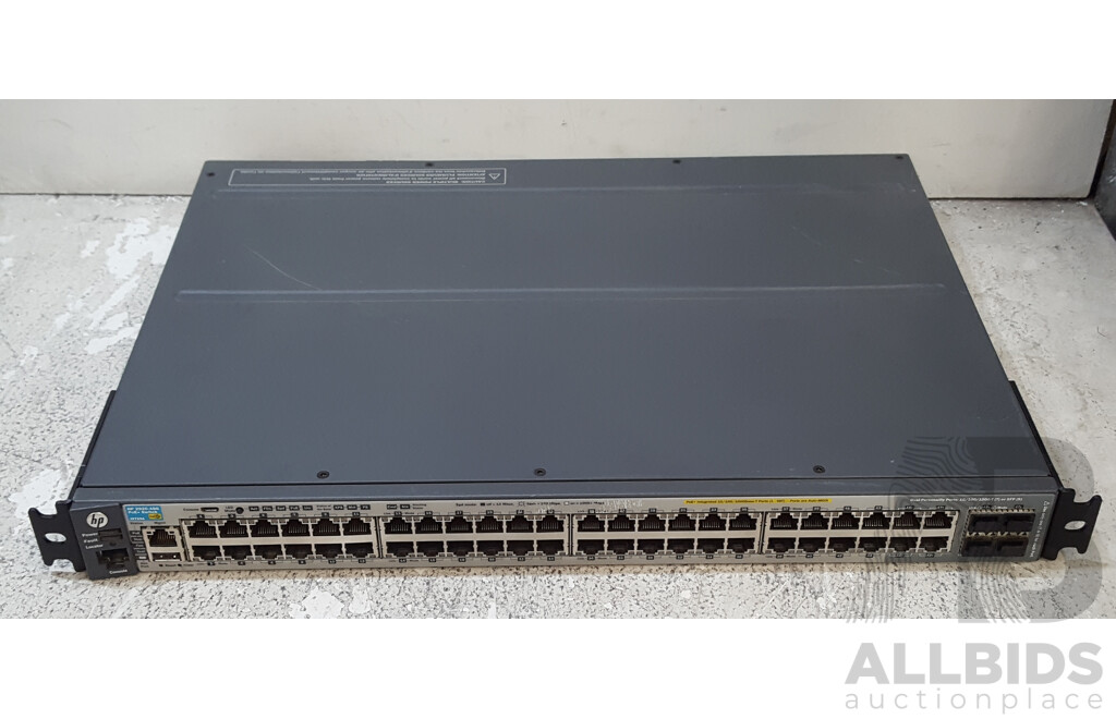 HP (J9729A) 2920-48G PoE+ 48-Port Gigabit Ethernet Switch