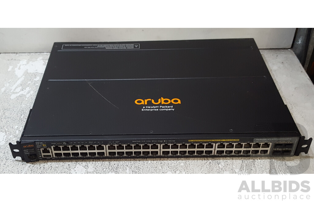 Aruba (J9729A) 2920-48G PoE+ 48-Port Gigabit Ethernet Switch