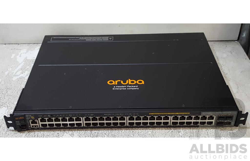 Aruba (J9729A) 2920-48G PoE+ 48-Port Gigabit Ethernet Switch