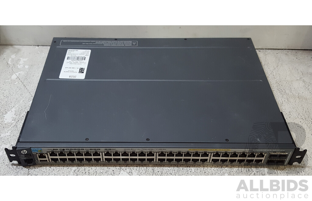 HP (J9729A) 2920-48G PoE+ 48-Port Gigabit Ethernet Switch