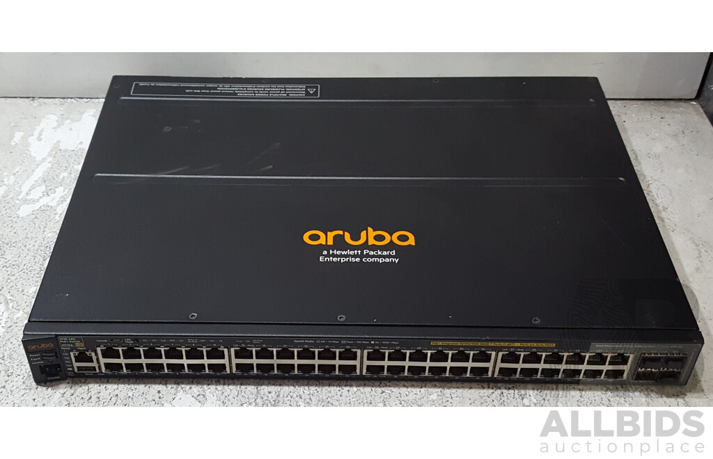 Aruba (J9729A) 2920-48G PoE+ 48-Port Gigabit Ethernet Switch