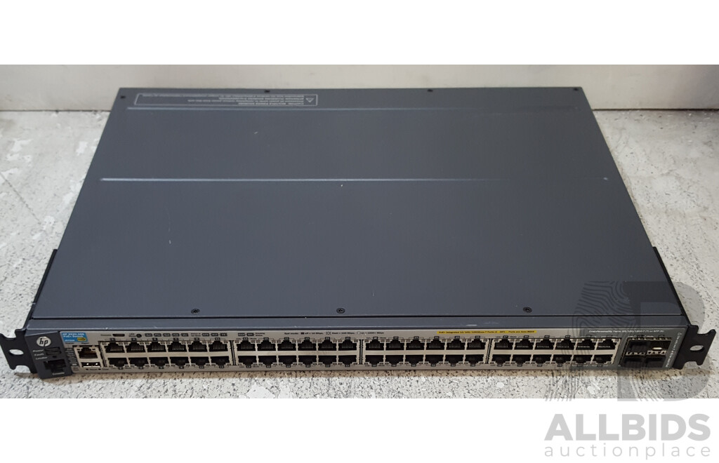 HP (J9729A) 2920-48G PoE+ 48-Port Gigabit Ethernet Switch