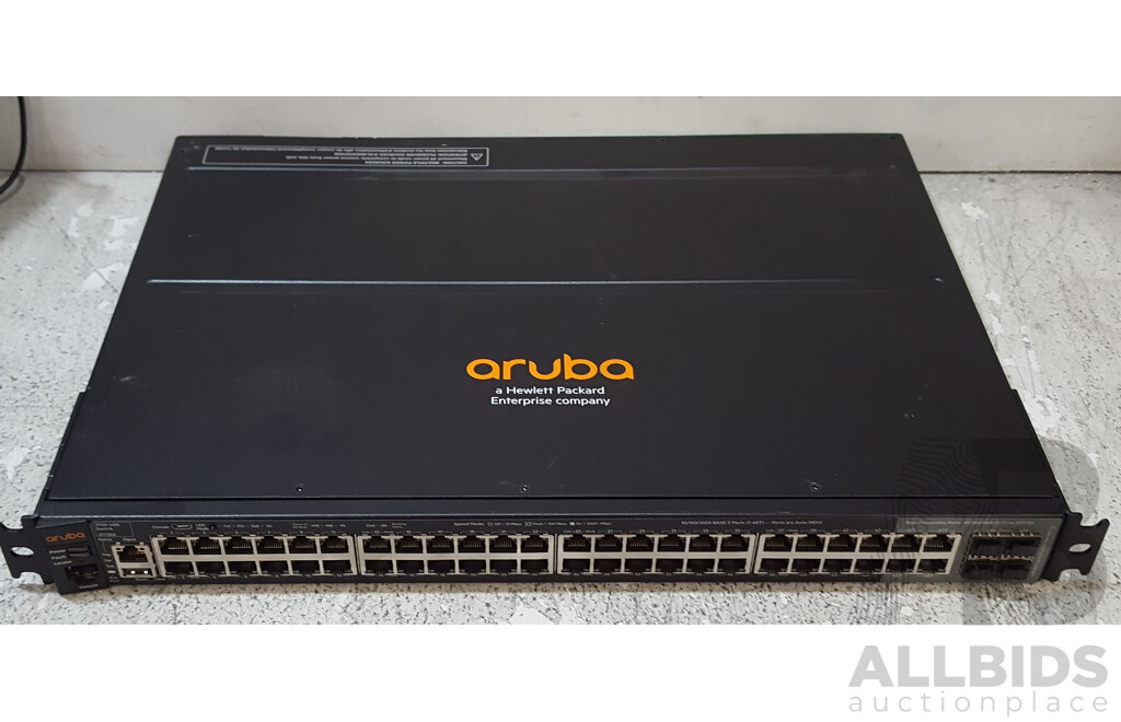 Aruba (J9729A) 2920-48G PoE+ 48-Port Gigabit Ethernet Switch