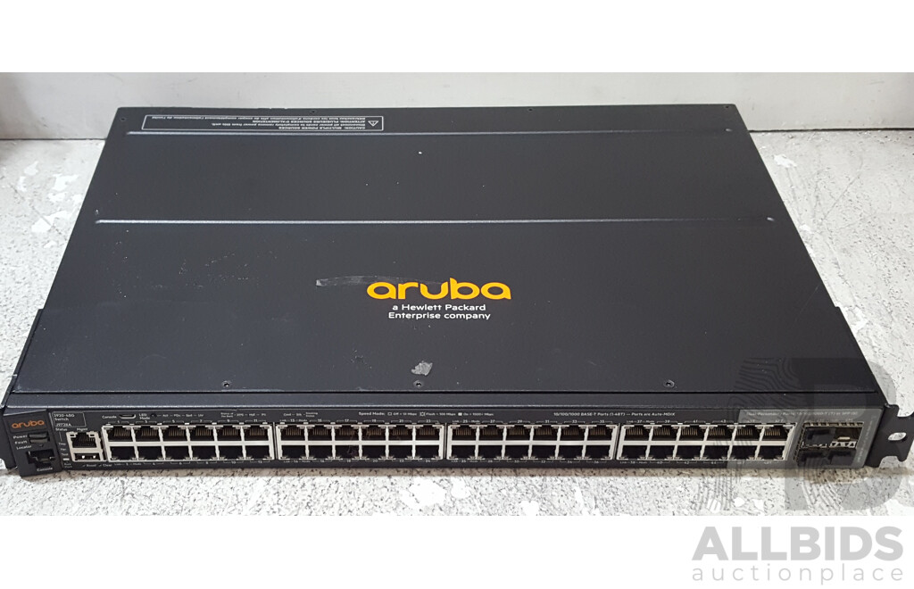 Aruba (J9728A) 2920-48G 48-Port Managed Gigabit Switch