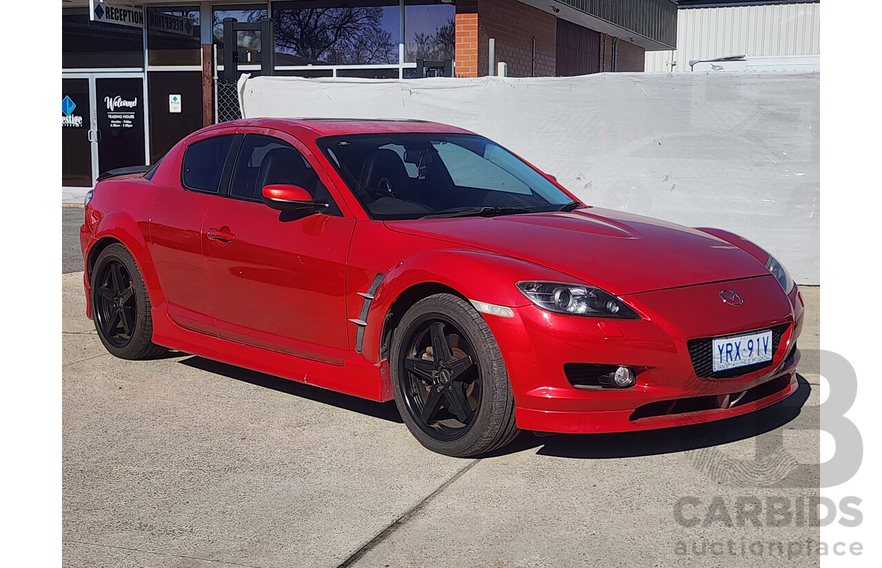 09/2005 Mazda Rx-8 Special Edition 4d Coupe Red 1.3L