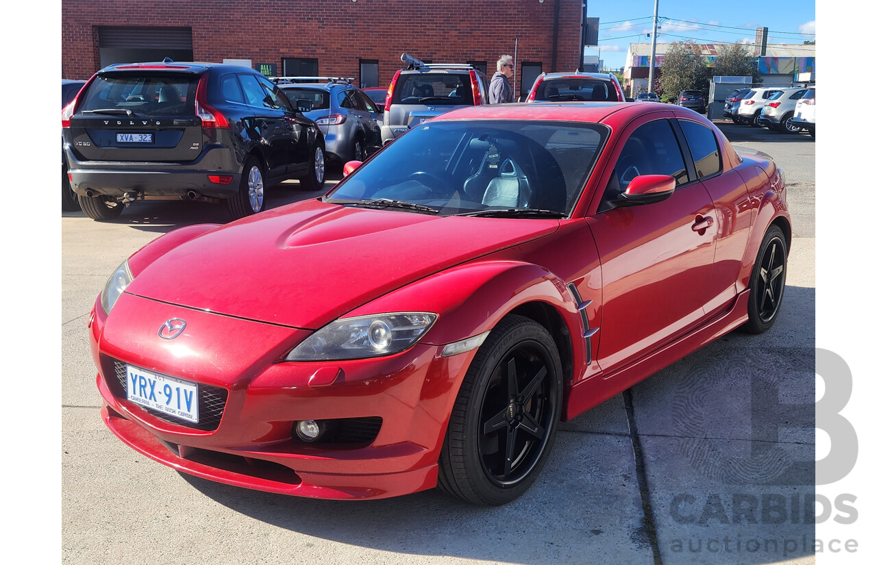 09/2005 Mazda Rx-8 Special Edition 4d Coupe Red 1.3L
