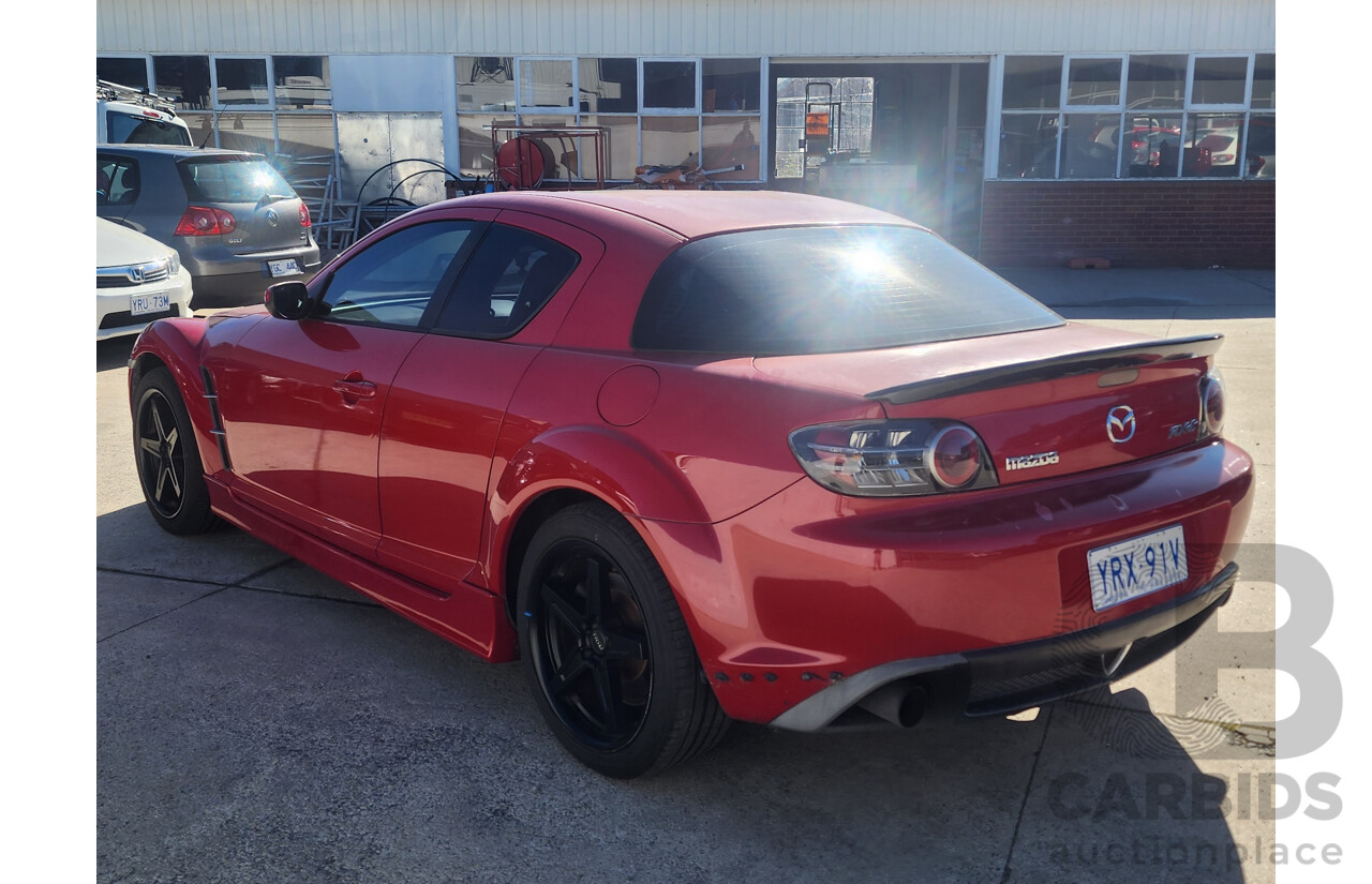 09/2005 Mazda Rx-8 Special Edition 4d Coupe Red 1.3L
