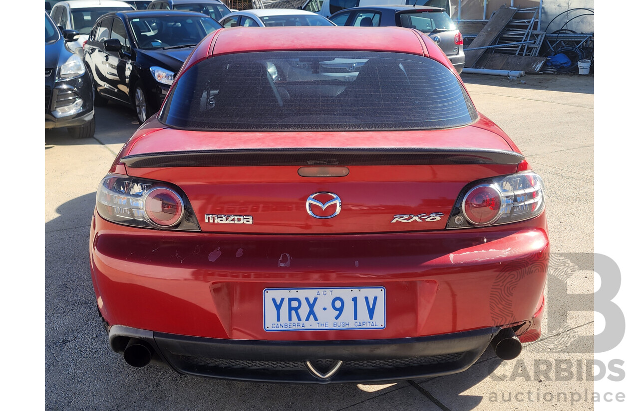 09/2005 Mazda Rx-8 Special Edition 4d Coupe Red 1.3L