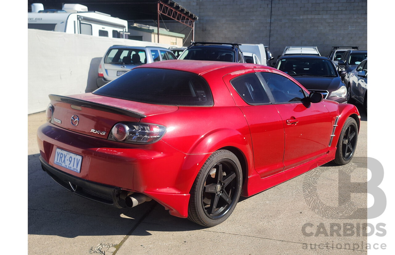 09/2005 Mazda Rx-8 Special Edition 4d Coupe Red 1.3L