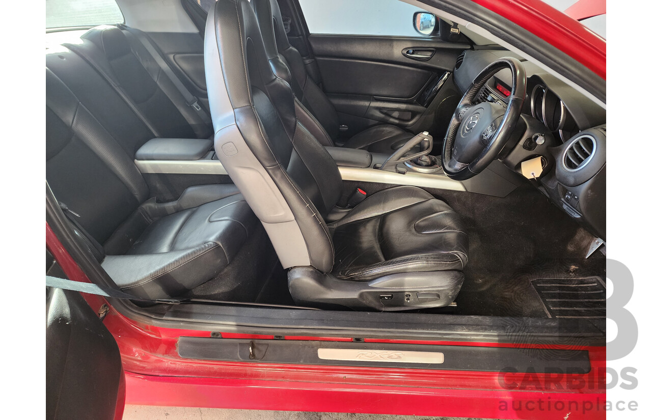09/2005 Mazda Rx-8 Special Edition  4d Coupe Red 1.3L