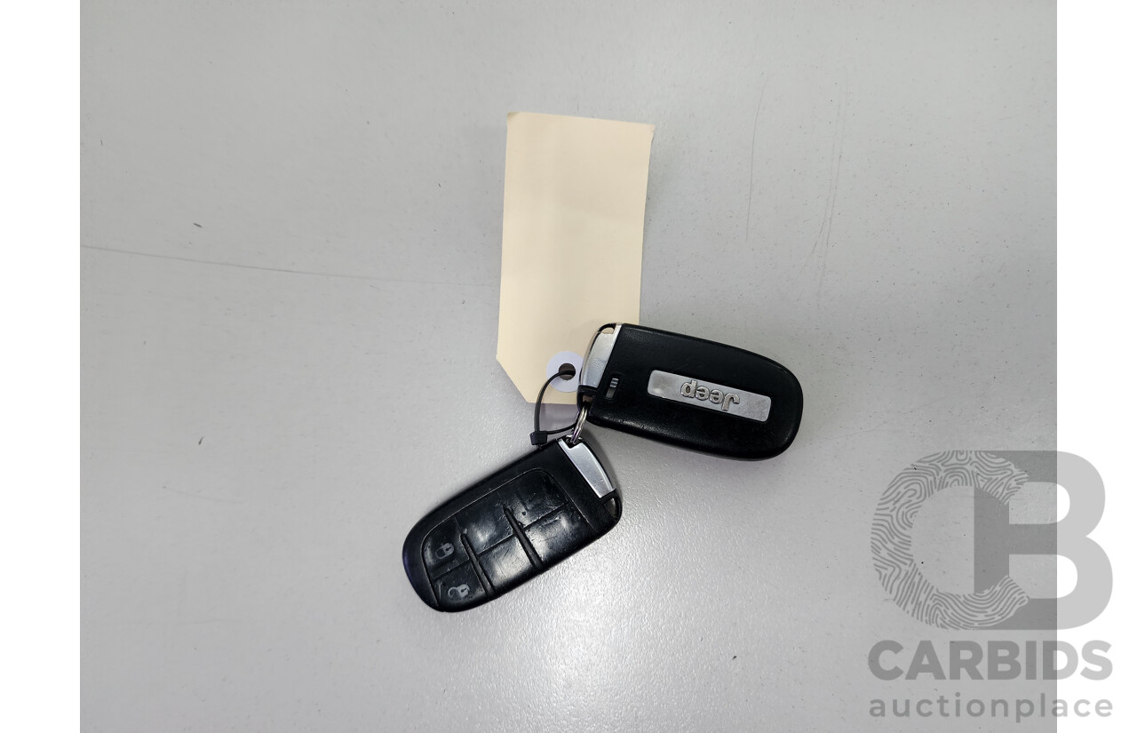 08/2014 Jeep Grand Cherokee Laredo (4x4) WK MY14 4d Wagon White 3.0L