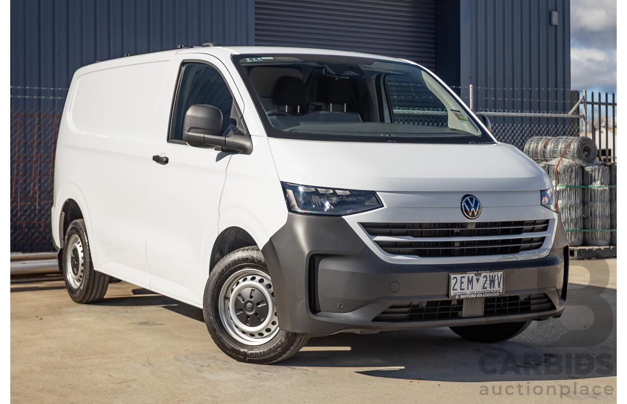 12/2025 Volkswagen Transporter TDI390 SWB Lite MY25 3d Van White Turbo Diesel 2.0L