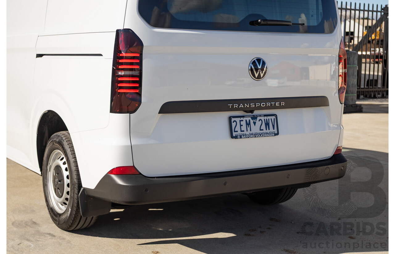 12/2025 Volkswagen Transporter TDI390 SWB Lite MY25 3d Van White Turbo Diesel 2.0L
