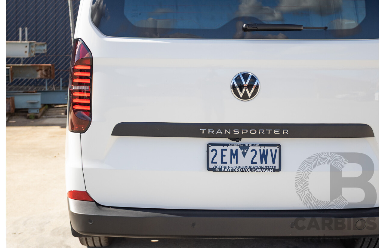 12/2025 Volkswagen Transporter TDI390 SWB Lite MY25 3d Van White Turbo Diesel 2.0L