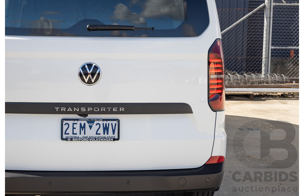 12/2025 Volkswagen Transporter TDI390 SWB Lite MY25 3d Van White Turbo Diesel 2.0L
