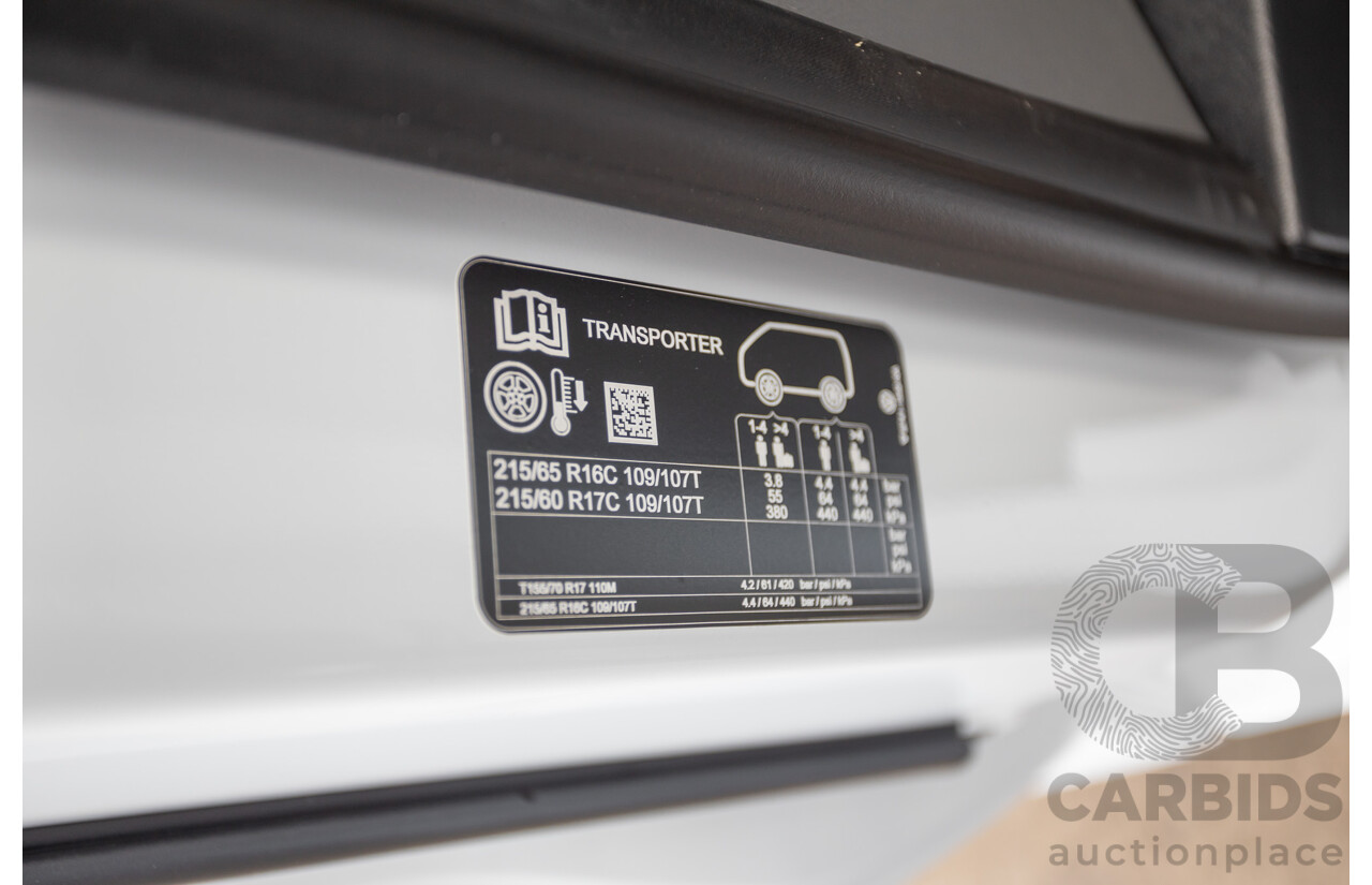 12/2025 Volkswagen Transporter TDI390 SWB Lite MY25 3d Van White Turbo Diesel 2.0L