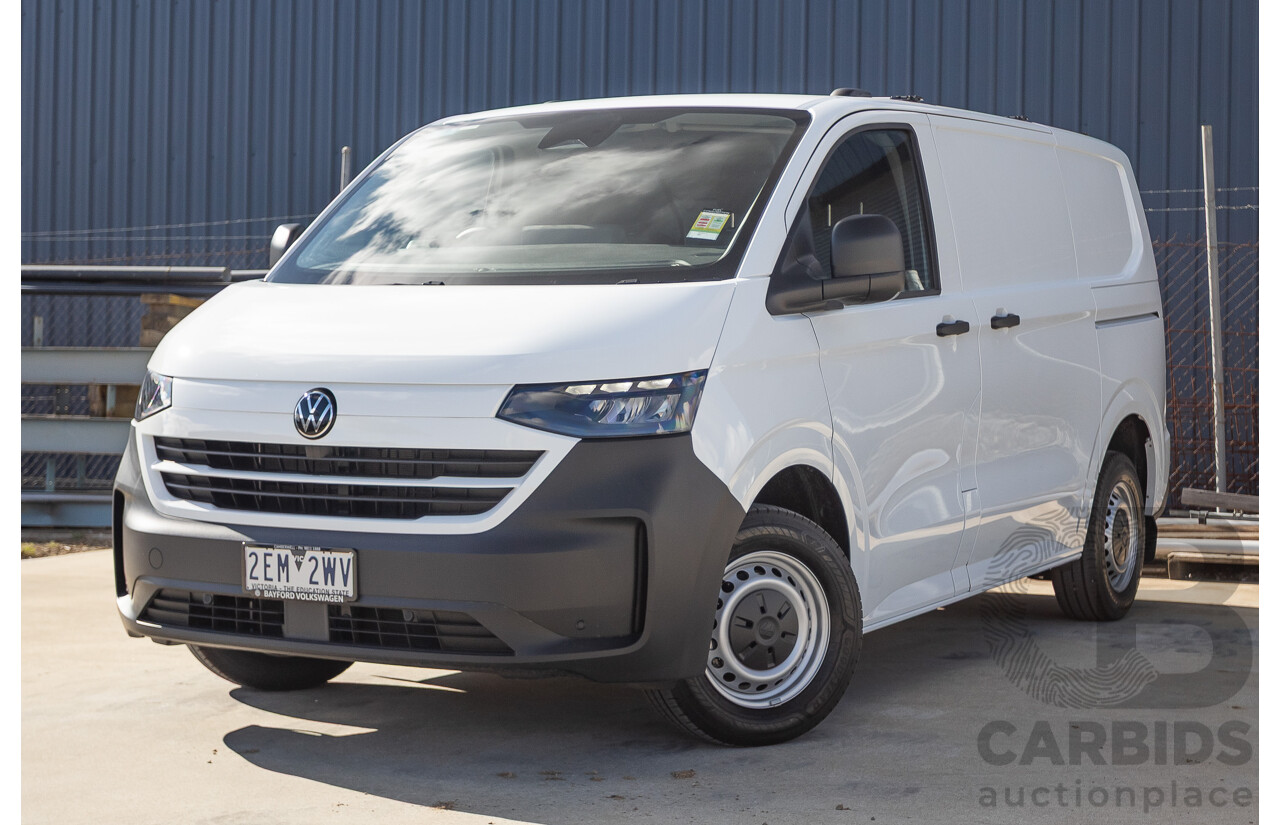 12/2025 Volkswagen Transporter TDI390 SWB Lite MY25 3d Van White Turbo Diesel 2.0L