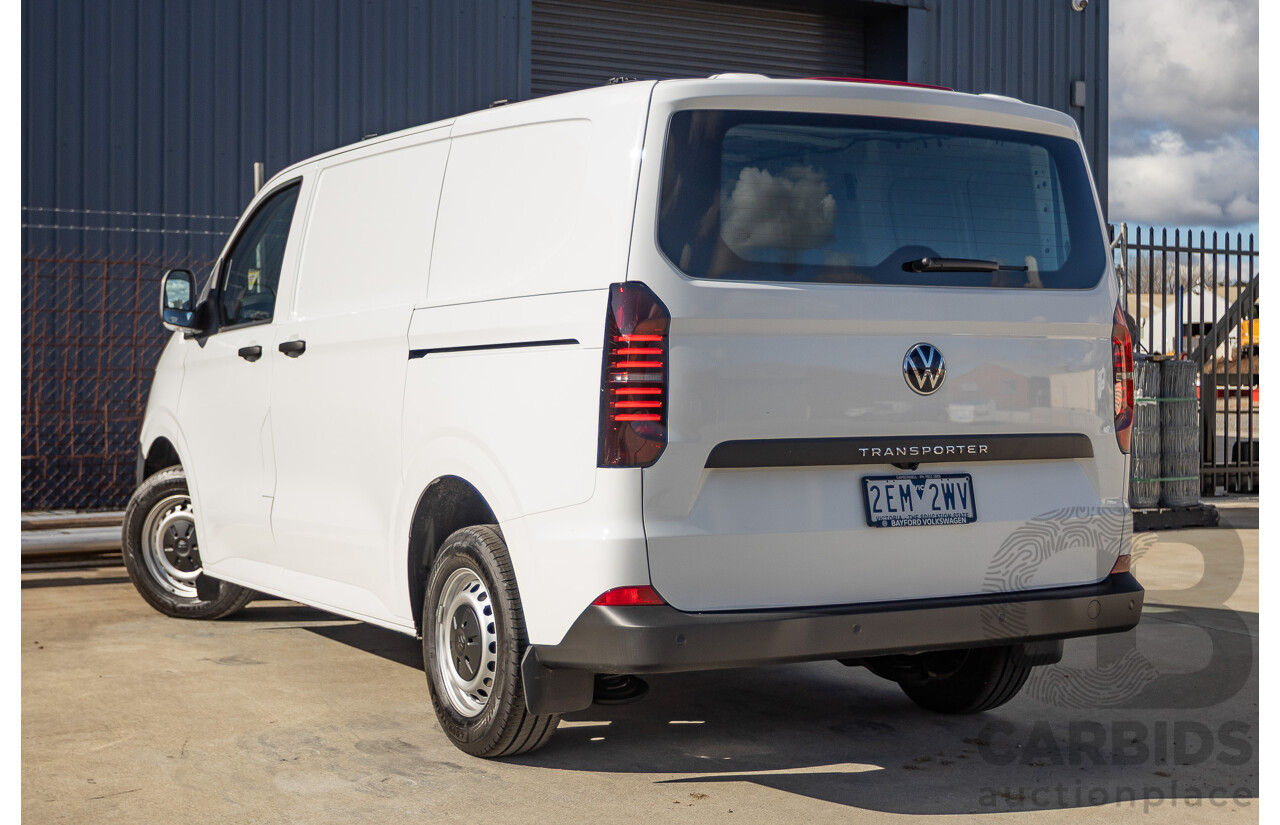 12/2025 Volkswagen Transporter TDI390 SWB Lite MY25 3d Van White Turbo Diesel 2.0L