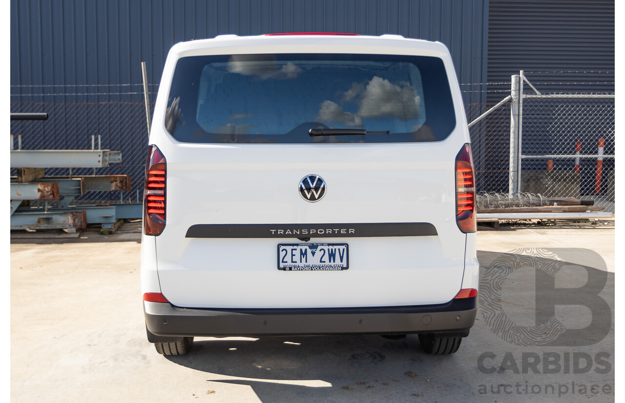 12/2025 Volkswagen Transporter TDI390 SWB Lite MY25 3d Van White Turbo Diesel 2.0L