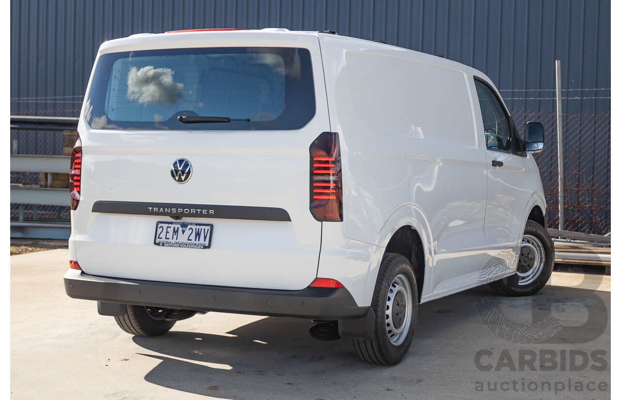 12/2025 Volkswagen Transporter TDI390 SWB Lite MY25 3d Van White Turbo Diesel 2.0L