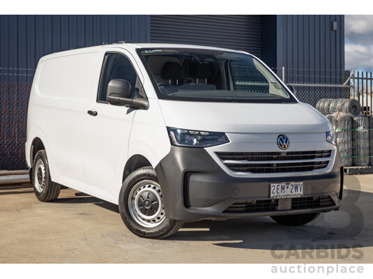 12/2025 Volkswagen Transporter TDI390 SWB Lite MY25 3d Van White Turbo Diesel 2.0L