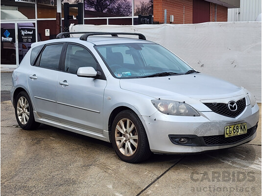 08/2007 Mazda Mazda3 MAXX Sport BK MY06 UPGRADE 5d Hatchback Silver 2.0L