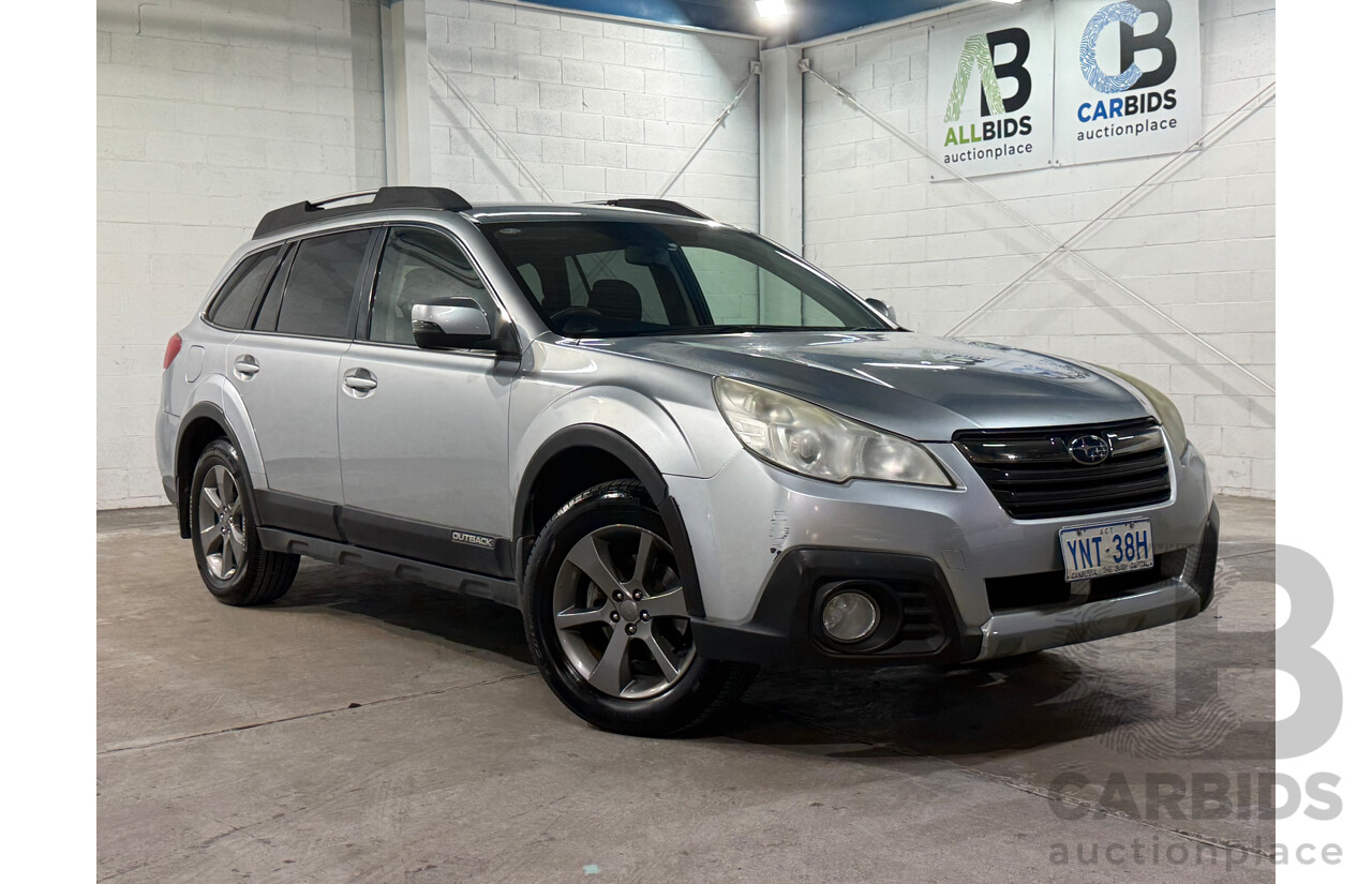 11/2013 Subaru Outback 2.5i MY13 4d Wagon Silver 2.5L